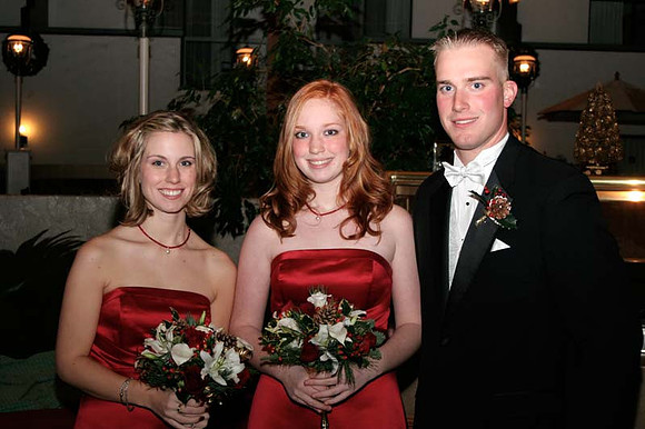 All 3 kids at Jays Wedding